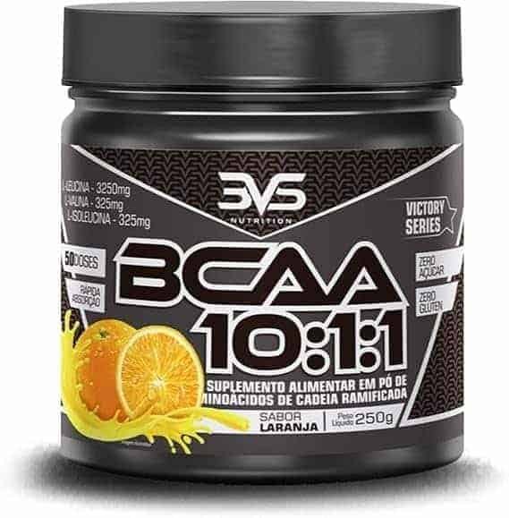 3VS-Nutrition-BCAA-250g-Sabor-gourmet-Laranja.jpg 3VS Nutrition BCAA 10:1:1 250g - Sabor gourmet Laranja - Imagem 1