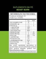 3VS Nutrition Pré-Workout Beast Burn 300g – Suplemento Pré-Treino Fórmula Única com Cafeína, Beta Alanina, L-Carnitina, Citrulina, Morosil® e Cúrcuma – 50 Doses 300gr Sabor Maça Verde - Imagem 2