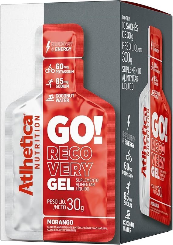 Atlhetica-Nutrition-Go-Energy-Gel-10-Saches-Sabor-Morango.jpg Atlhetica Nutrition Go Energy Gel (10 Sachês) - Sabor Morango - Imagem 1