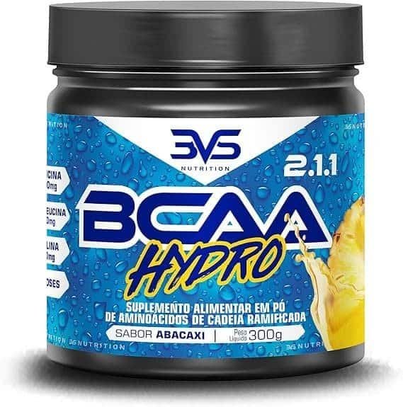 BCAA-Hydro-300g.jpg BCAA Hydro 300g | Sabor Abacaxi | 3VS Nutrition - Imagem 1