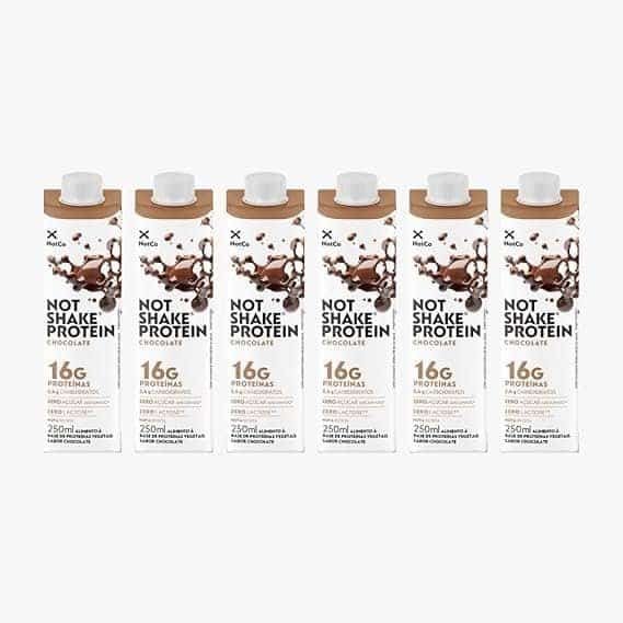 Bebida-Proteica-NotCo-NotShake-Protein-Chocolate.jpg Bebida Proteica NotCo NotShake Protein Chocolate 6x250ml, 16g de Proteína, Ingredientes 100% Vegetais, Sabor Chocolate, Low Carb, Sem Lactose, Sem Açúcar Adicionado, Baixo em Gorduras, Vegetariano. - Imagem 1