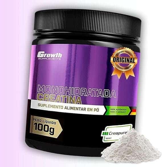 Creatina-Monohidratada-Creapure-100g-Growth-Supplements.jpg Creatina Monohidratada Creapure 100g - Growth Supplements - Imagem 1