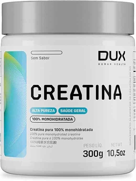 Creatina-Monohidratada-Sem-Sabor-Pote-300g-Suplementacao-Treino-Academia-Ganho-Muscular-Hipertrofia-Forca-Energia-Resistencia-Suplementos-Naturais-DUX-HUMAN-HEALTH.jpg Creatina Monohidratada Sem Sabor - Pote 300g - Suplementação Treino Academia, Ganho Muscular Hipertrofia, Força Energia Resistência, Suplementos Naturais - DUX HUMAN HEALTH - Imagem 1