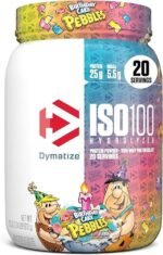 Dymatize ISO 100 WHEY PROTEIN BIRTHDAY CAKE PEBBLES 1.3LB 600G