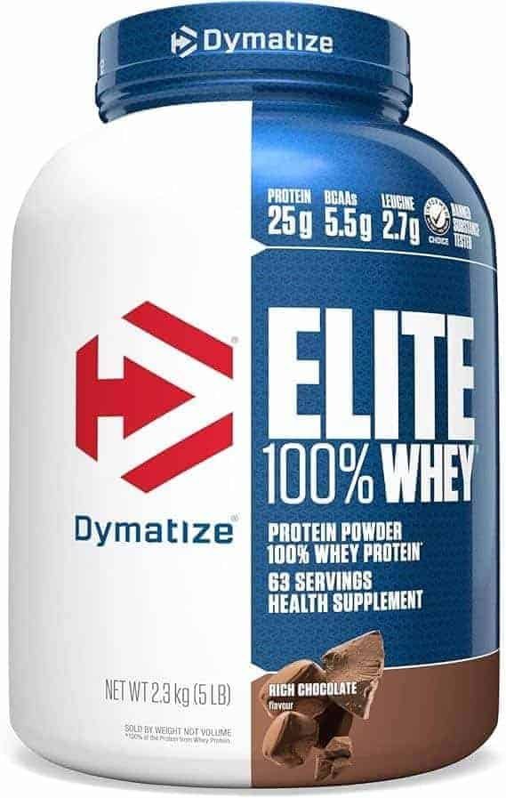 Elite-100-Whey-Protein-2.3kg-Dymatize-Chocolate.jpg Elite 100% Whey Protein (2.3kg) Dymatize - Chocolate - Imagem 1