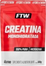 FTW Creatina Monohidratada 100% Pura - Explosão de Energia, Força e Resistência - Absorção Rápida para Ganho de Massa e Performance (Refil 500G) - Imagem 2