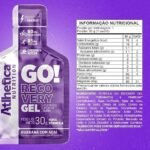 Go Energy Gel (10 Sachês) - Sabor Guaraná e Açai, Atlhetica Nutrition, Roxo - Imagem 2