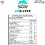 Hipercalórico BigHyper com Creatina 3Kg Nutrition For Bigs (Cookies) - Imagem 2