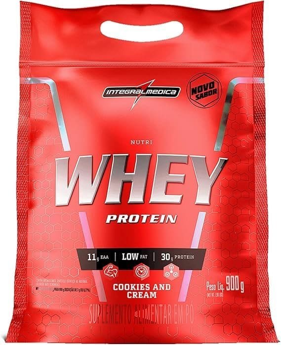 Integralmedica-Hipercalorico-Nutri-Whey-Protein-Cookies-Cream-Pouch-900g-Fonte-de-Proteinas-e-Carboidratos-Suplemento-Alimentar-Ganho-Muscular-e-Recuperacao-Pos-Treino-Super-Mass-Gainer.jpg Integralmedica - Hipercalórico - Nutri Whey Protein Cookies & Cream - Pouch 900g - Fonte de Proteínas e Carboidratos - Suplemento Alimentar, Ganho Muscular e Recuperação Pós-Treino - Super Mass Gainer - Imagem 1