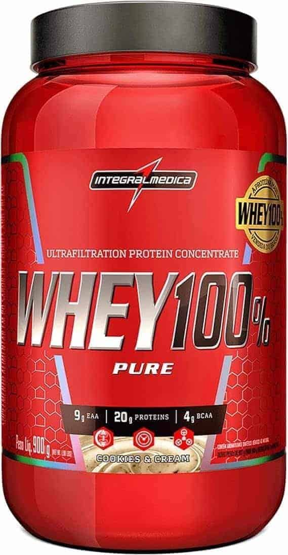 Integralmedica-Whey-Protein-Concentrado-Cookies-and-Cream-100-Pure-21g-de-Proteina-por-Scoop-Suplementacao-Alimentar-Pos-Treino-Formula-Enriquecida-com-BCAAs-Pote-900g.jpg Integralmédica - Whey Protein Concentrado Cookies and Cream 100% Pure - 21g de Proteína por Scoop, Suplementação Alimentar Pós-Treino, Fórmula Enriquecida com BCAAs - Pote 900g - Imagem 1