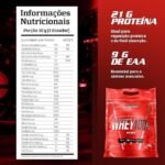 Integralmédica - Whey Protein Concentrado Morango 100% Pure - 21g de Proteína por Scoop, Suplementação Alimentar Pós-Treino, Fórmula Enriquecida com BCAAs - Pouch 900g - Imagem 2