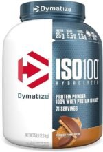 Iso 100 - 100% Hydrolyzed (2,3Kg) - Sabor Chocolate Peanut Butter, Dymatize Nutrition