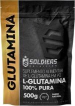 L-Glutamina 500g - 100% Pura Importada - Soldiers Nutrition