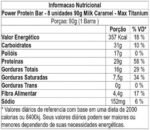 Max Titanium Power Protein Bar (8 Unid - 90G) - Sabor Milk Caramel - Imagem 2
