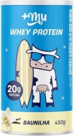 '+Mu Pote Whey Concentrado Sabor Baunilha 20g Proteína - 450g