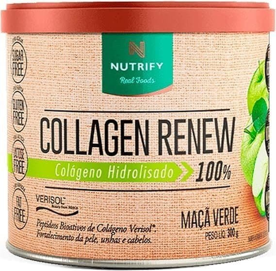 Nutrify-Colageno-Collagen-Renew-Verisol-300g-Maca-Verde.jpg Nutrify - Colágeno Collagen Renew Verisol - 300g - Maçã Verde - Imagem 1