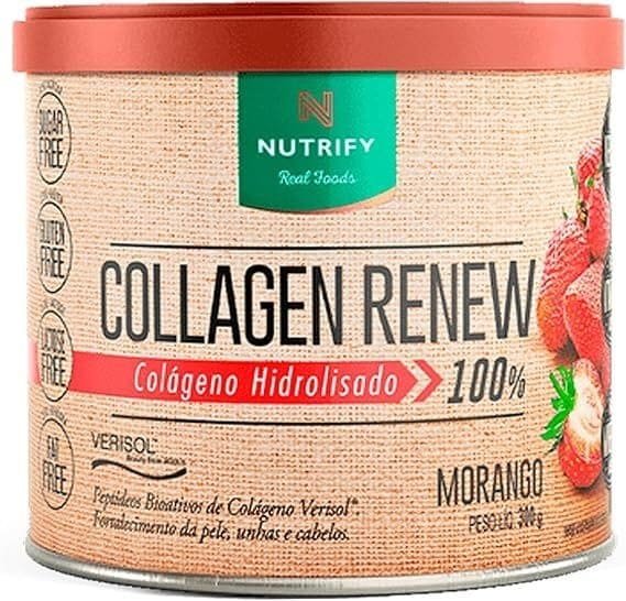 Nutrify-Colageno-Collagen-Renew-Verisol-300g-Morango.jpg Nutrify - Colágeno Collagen Renew Verisol - 300g - Morango - Imagem 1
