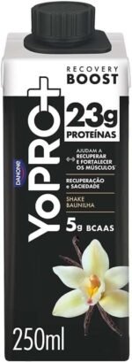 Pack YoPRO Bebida Láctea UHT Baunilha 23g de Proteínas 250ml - 24 Unidades - Imagem 2