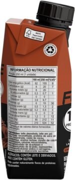 Piracanjuba ProForce 15g de Proteínas Zero Lactose Sabor Chocolate - 12 Unidades de 250ml - Imagem 3