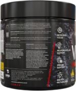 Pré-Treino Venom Underground Dark Lab 300g, Limão, Estímulo Físico e Mental - Imagem 2