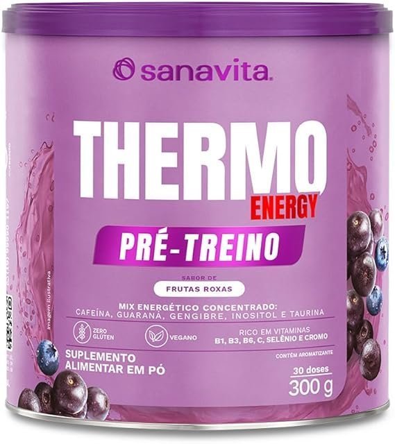 Sanavita-Termogenico-Thermo-Energy-Suplemento-Energetico-Frutas-Roxas-300g.jpg Sanavita Termogênico Thermo Energy - Suplemento Energético - Frutas Roxas - 300g - Imagem 1
