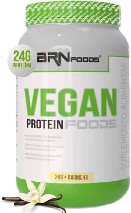 Vegan Protein Baunilha 2kg - BRN Foods