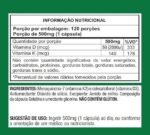 Vitamina D3 + K2 Longa Duração: 4 Meses Uso, 2000UI D3, 149mcg Vitamina K2 MK-7, 120 Cápsulas, Fortalvit - Imagem 2