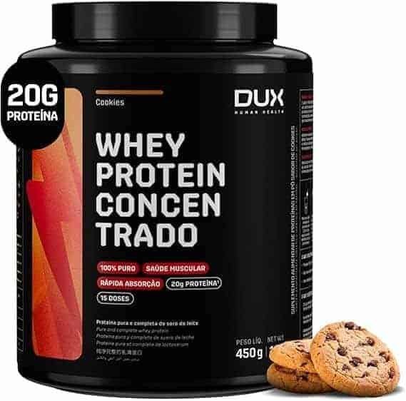 Whey-Protein-Concentrado-Cookies-Pote-450g-–-Contribui-para-o-Ganho-Muscular-Hipertrofia-–-Dux-Human-Health.jpg Whey Protein Concentrado Cookies Pote 450g – Contribui para o Ganho Muscular Hipertrofia – Dux Human Health - Imagem 1